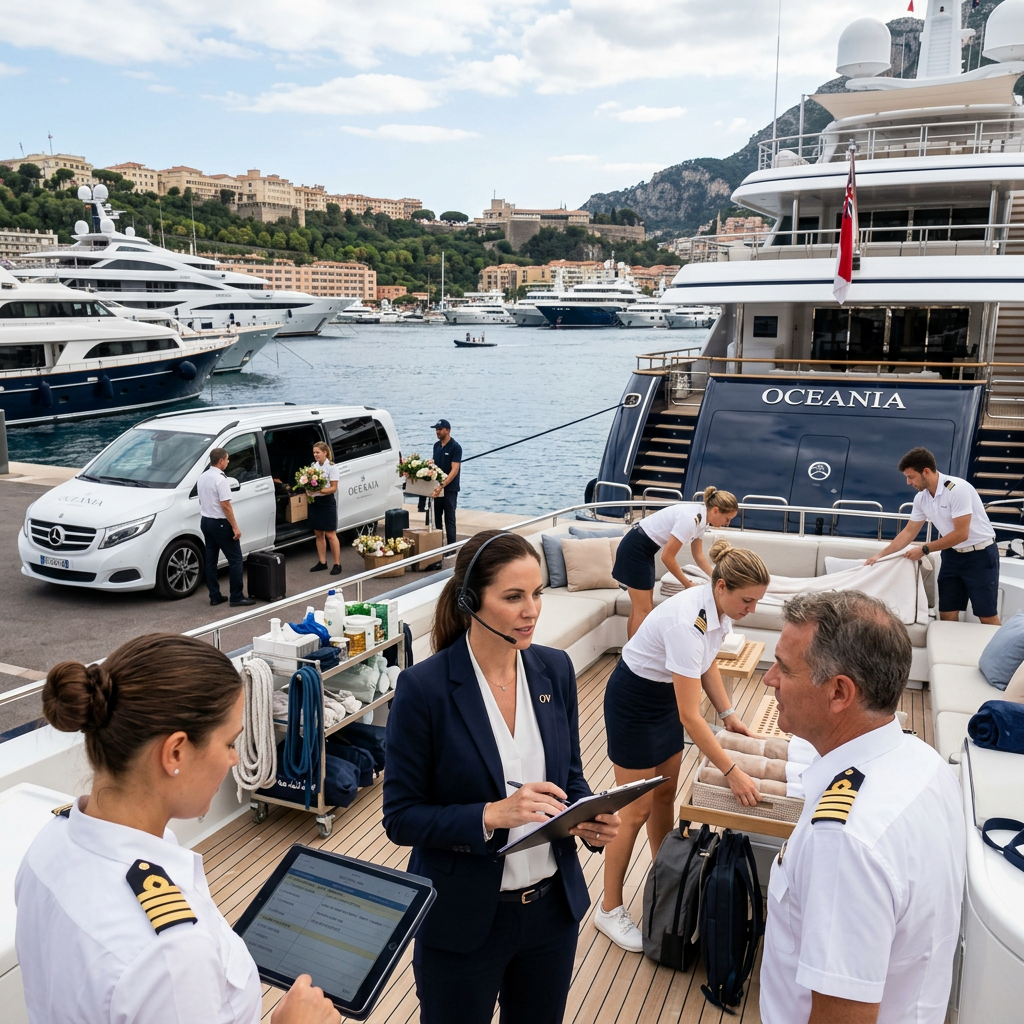 Private superyacht operational support worldwide