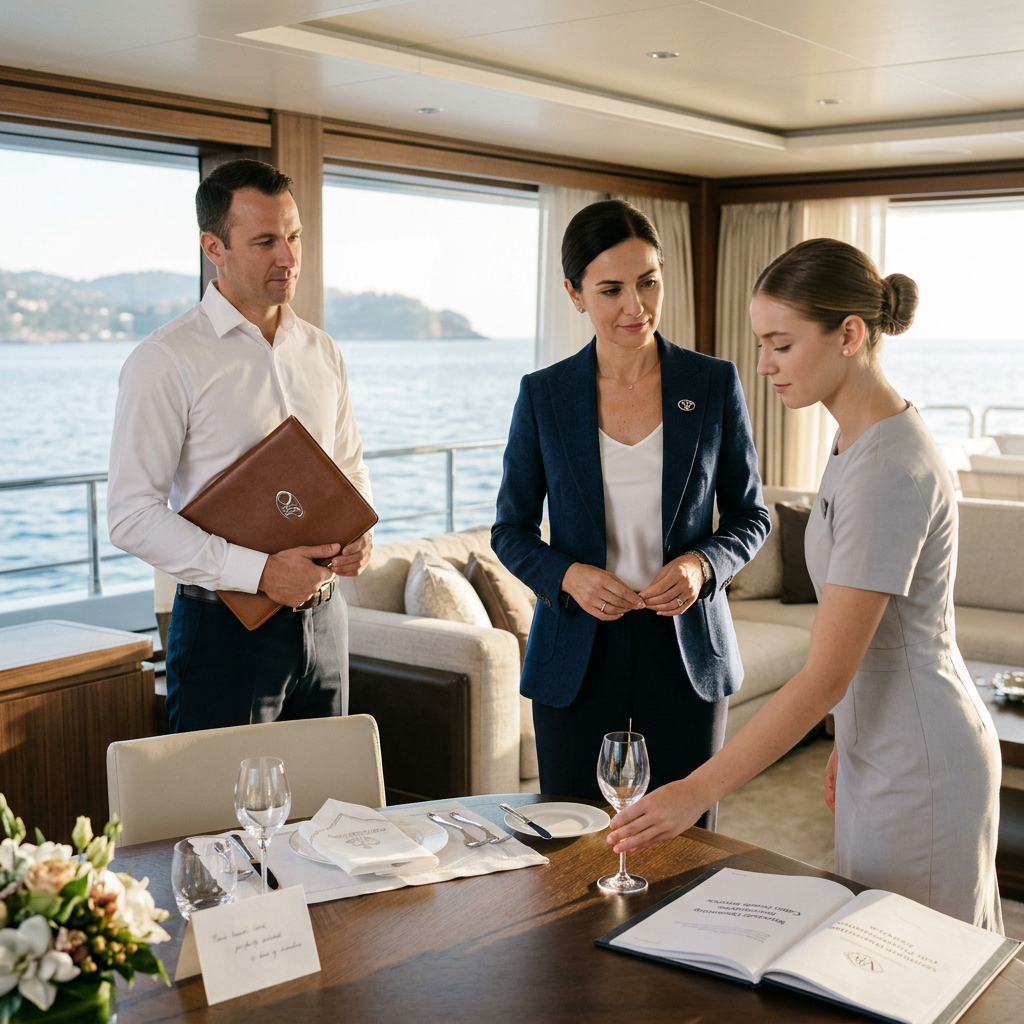Bespoke superyacht hospitality for UHNW families worldwide