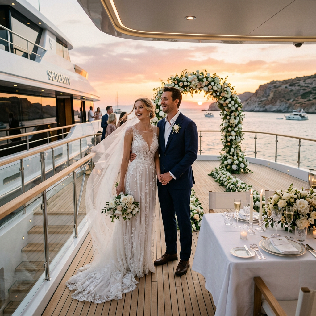 Luxury yacht charter preparation for European owners