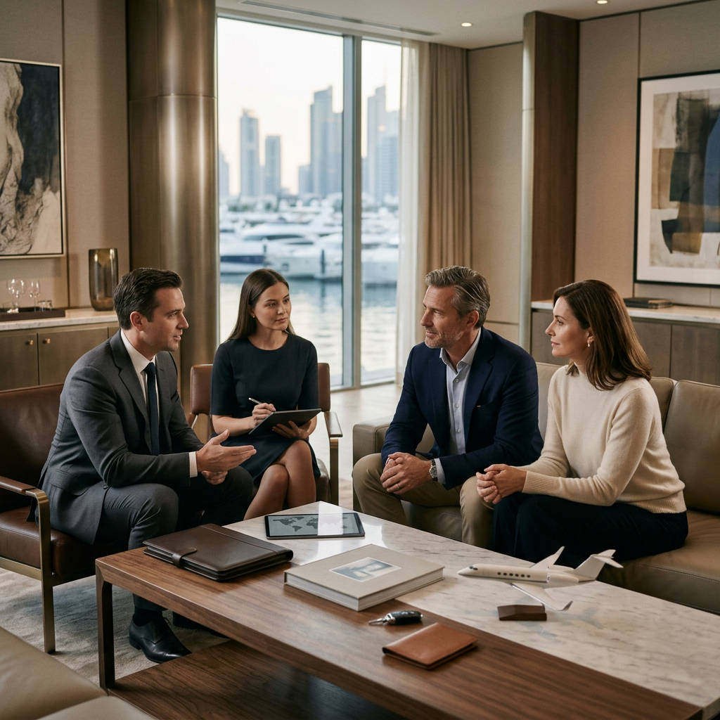 Luxury lifestyle management for European private families