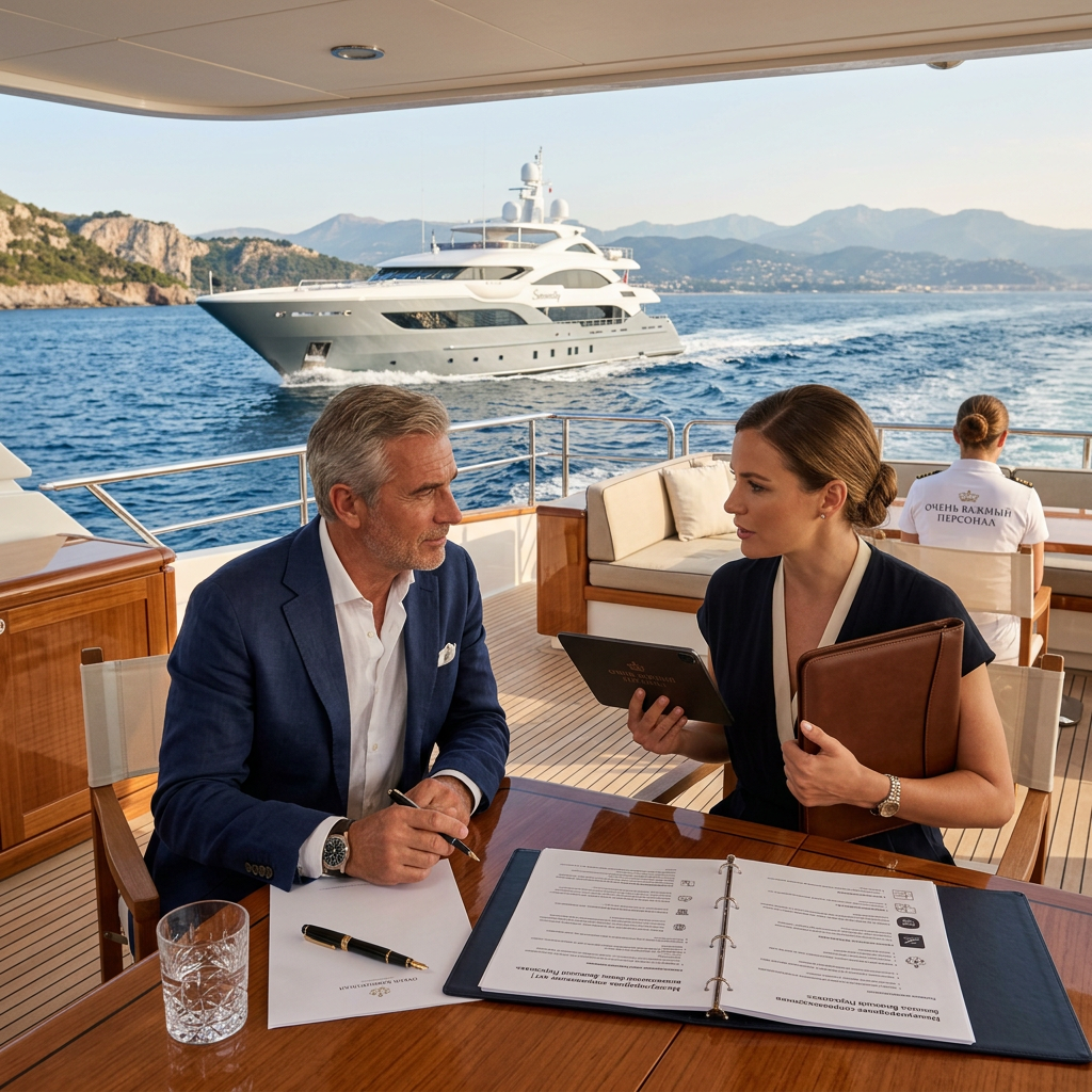 International superyacht management for UHNW owners